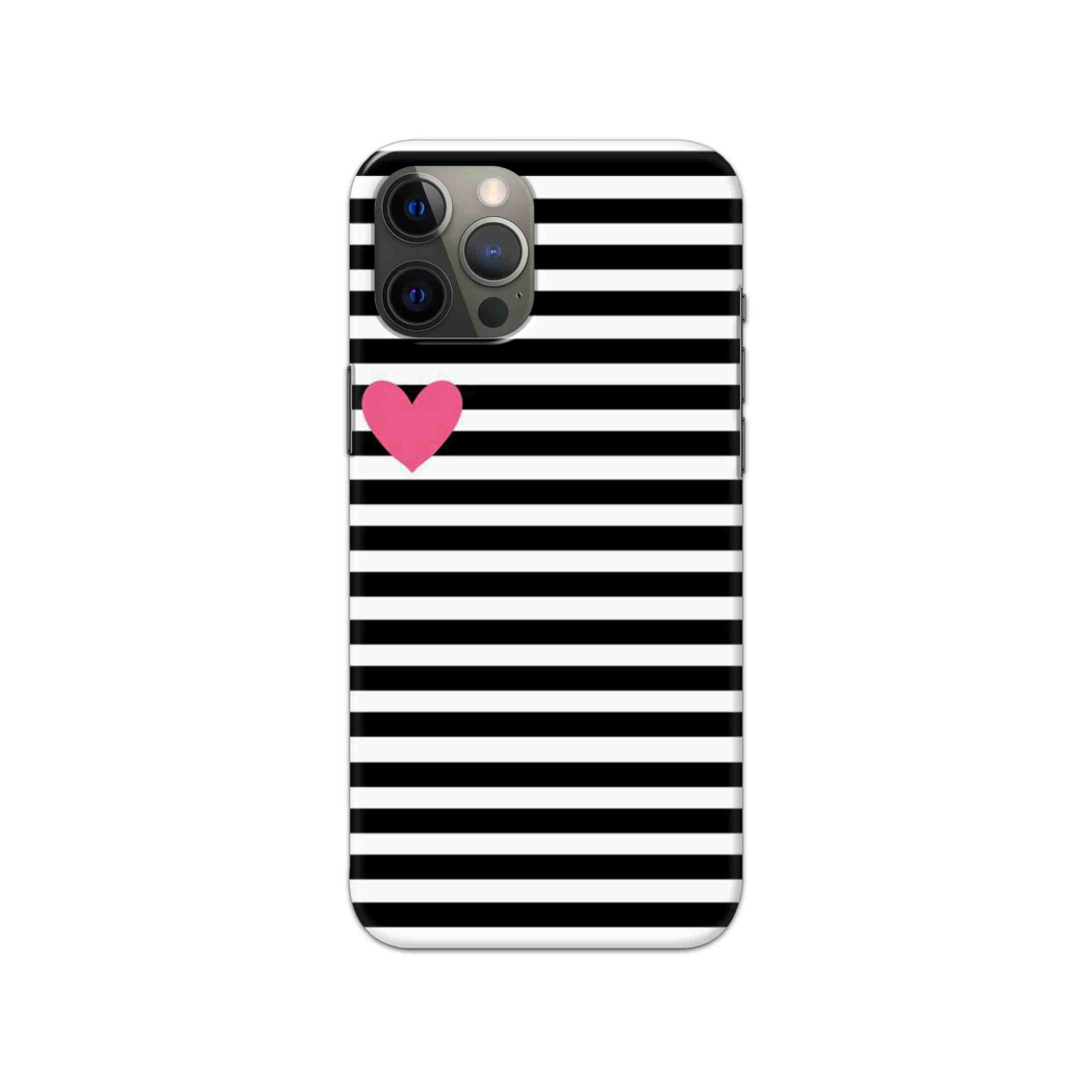 Black and White Grid Pattern Slim Hard Phone Case Black and White Grid Pattern Slim Hard Phone Case - Image 1
