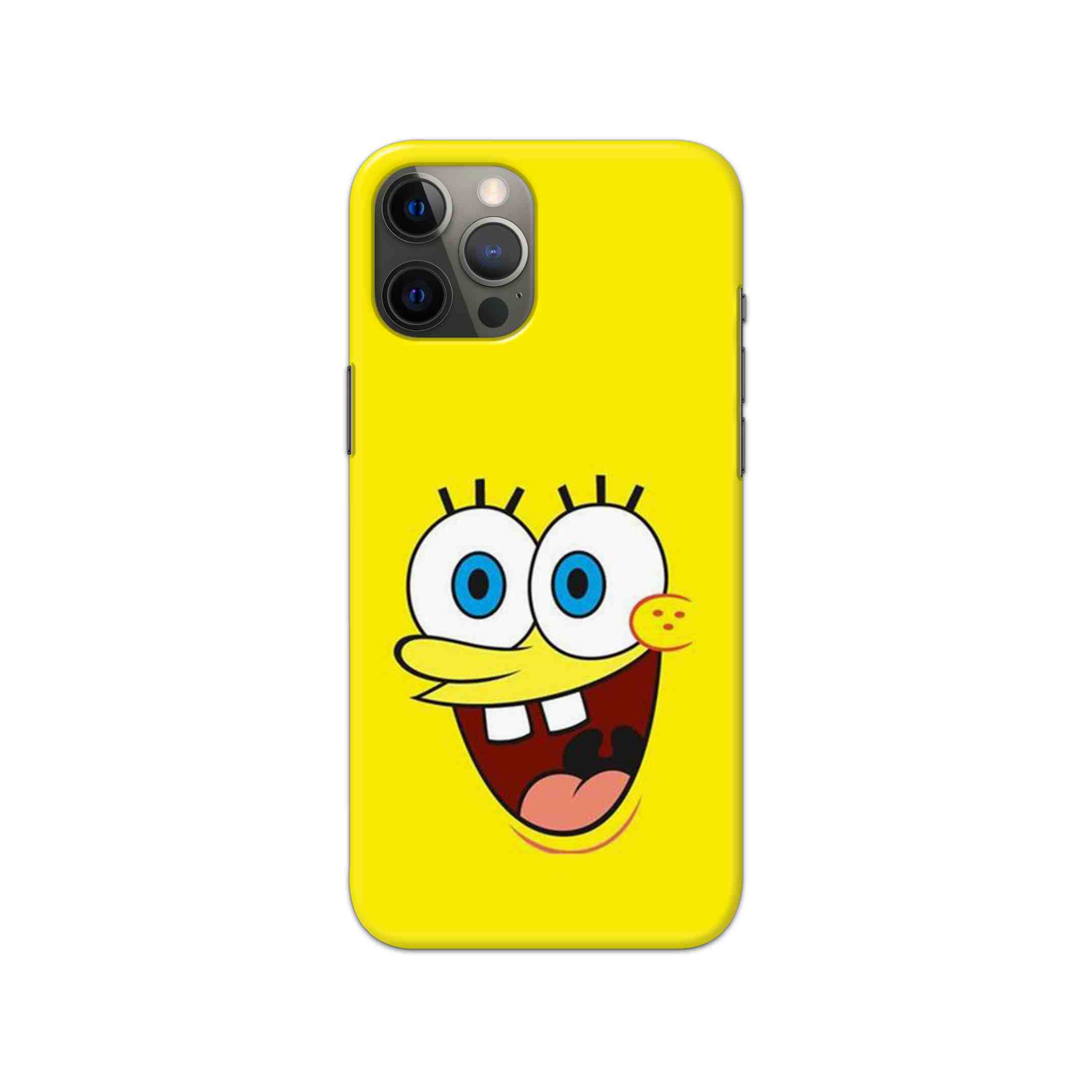 Yellow SpongeBob Slim Hard Phone Case Yellow SpongeBob Slim Hard Phone Case - Image 1
