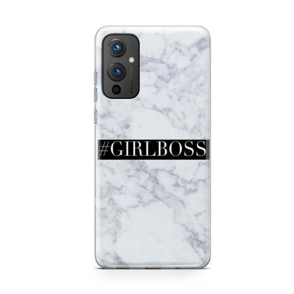 Girl Boss Marble  Soft Phone Case