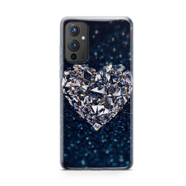 Diamond Shaped Heart Soft Phone Case