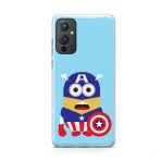 Minion - Captain America Printed Soft Phone Case