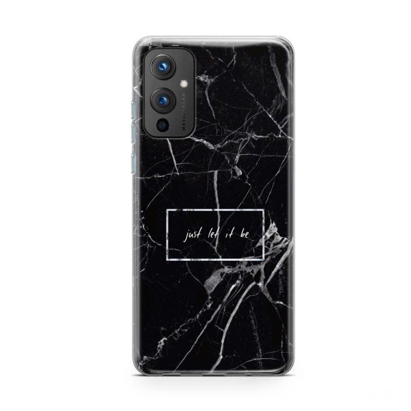 Black and White Printed Soft Phone Case