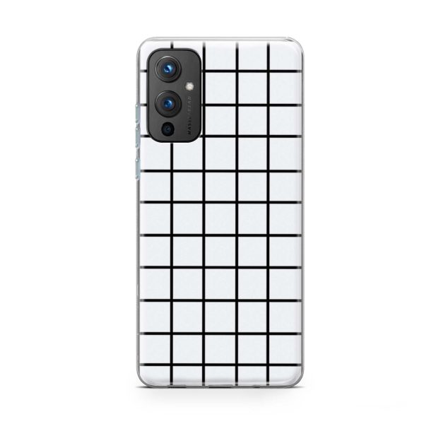Black and White Printed Soft Phone Case