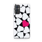 Black and White Printed Soft Phone Case