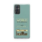 Typography - Let's Go Travel Printed Soft Phone Case