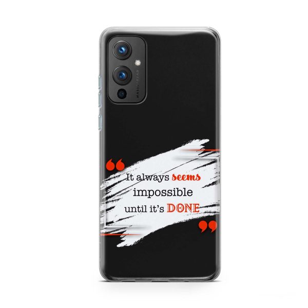 Typography Printed Soft Phone Case