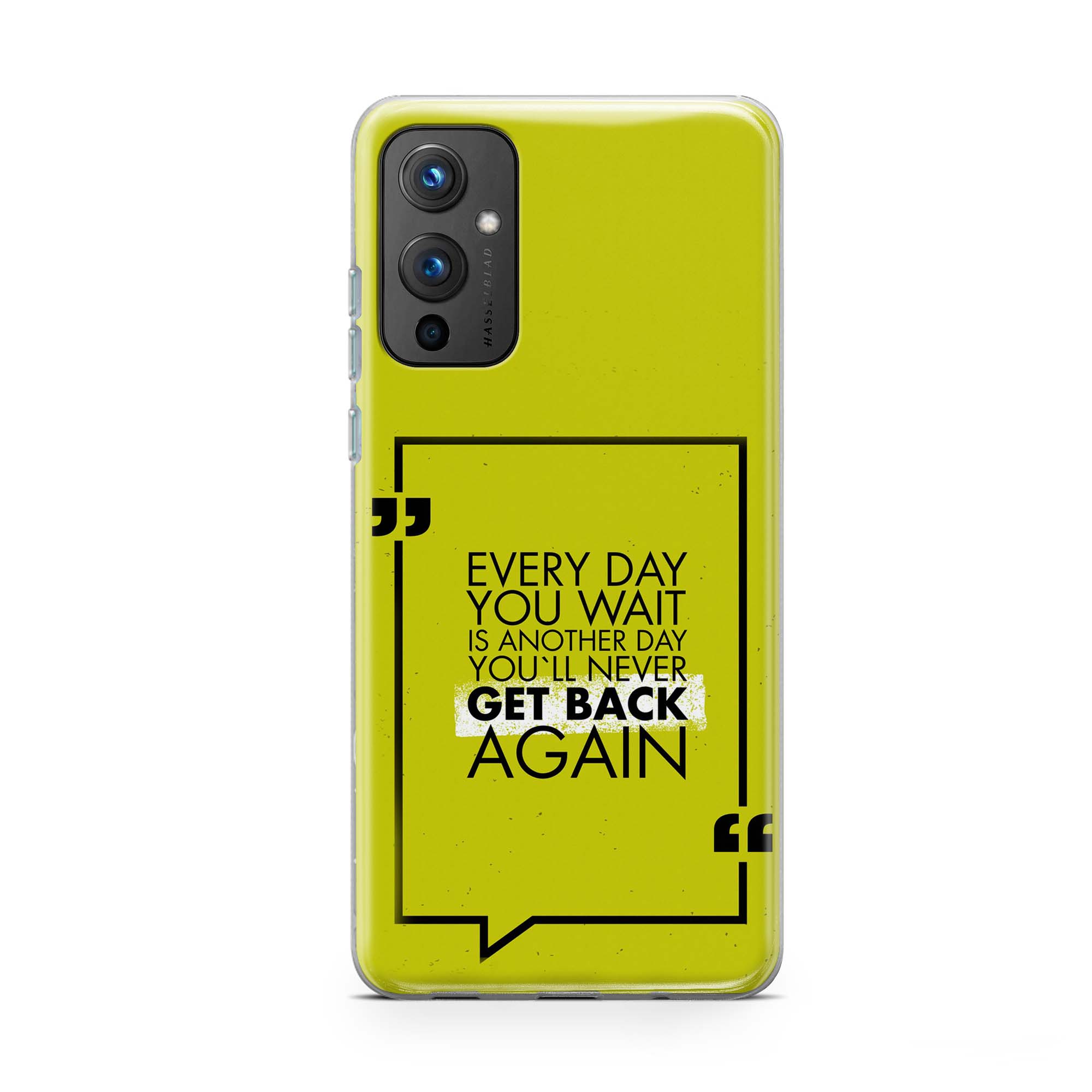 Typography- Get Back Again Printed Soft Phone Case Typography- Get Back Again Printed Soft Phone Case - Image 1