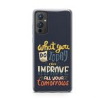 Typography Printed Soft Phone Case