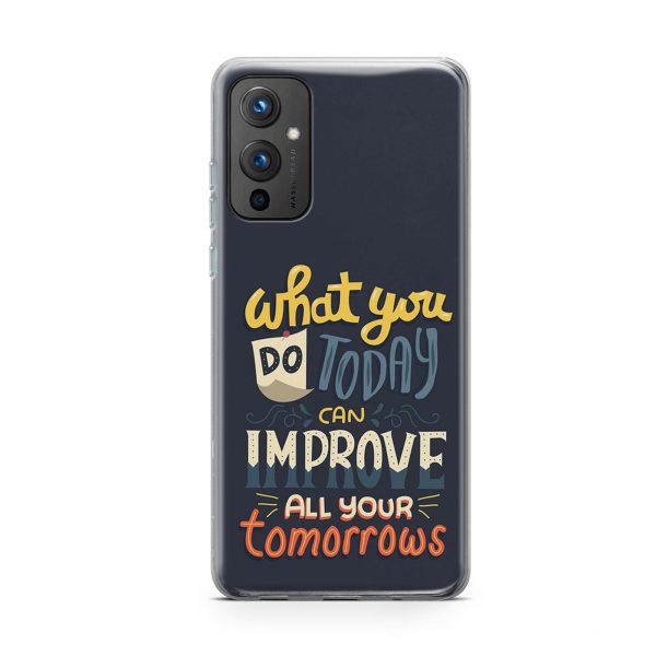Typography Printed Soft Phone Case