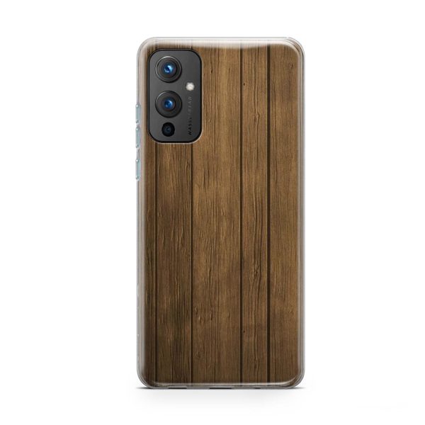 Wooden Texture Printed Soft Phone Case