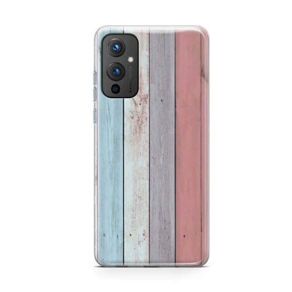 Wooden Texture Printed Soft Phone Case