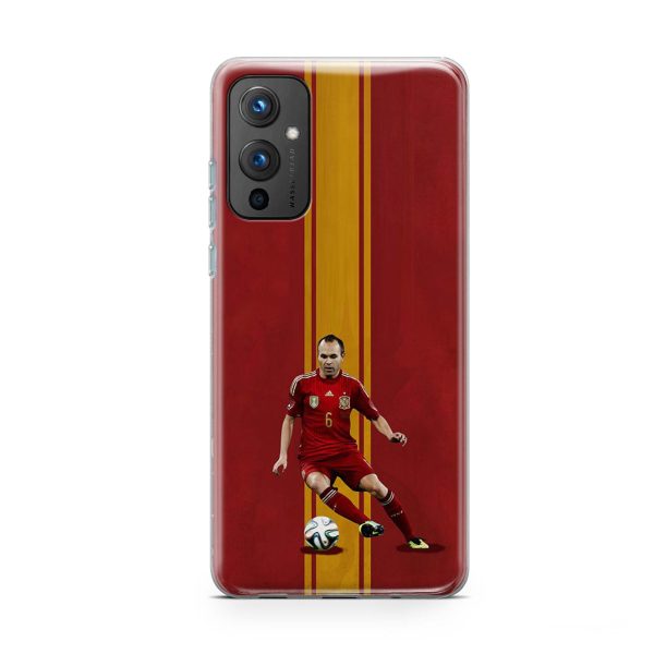 Football - Andres Iniestia Printed Soft Phone Case