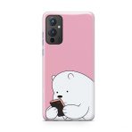 Minimal - Cute Bear Printed Soft Phone Case