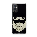 Moustache and Beard Printed Soft Phone Case