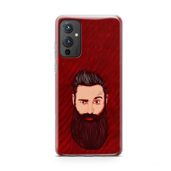 Moustache and Beard Printed Soft Phone Case
