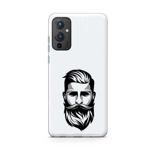 Moustache and Beard Printed Soft Phone Case