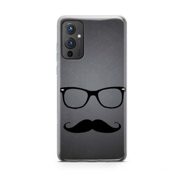 Moustache and Beard Printed Soft Phone Case
