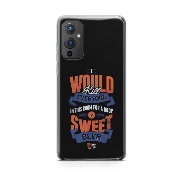 Typography - Beer Printed Soft Phone Case