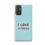 I Love Fitness Printed Soft Phone Case