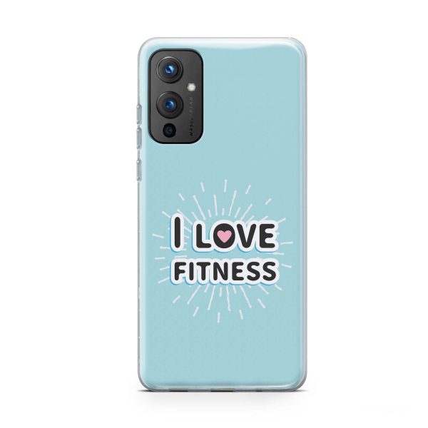 I Love Fitness Printed Soft Phone Case