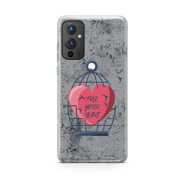 Free Your Heart Printed Soft Phone Case