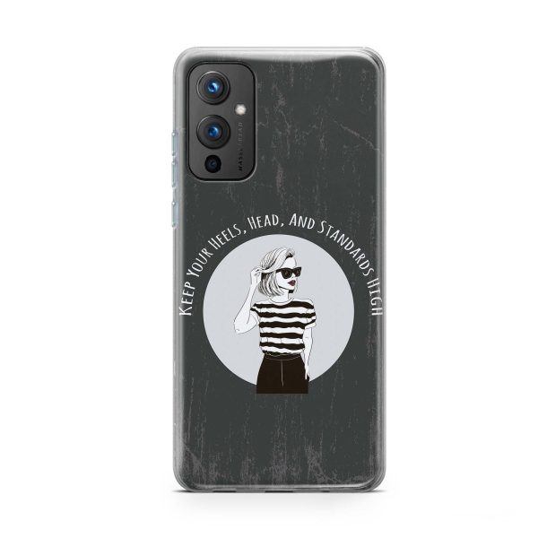 Keep Your Heels,Head, and Standards High Printed Soft Phone Case