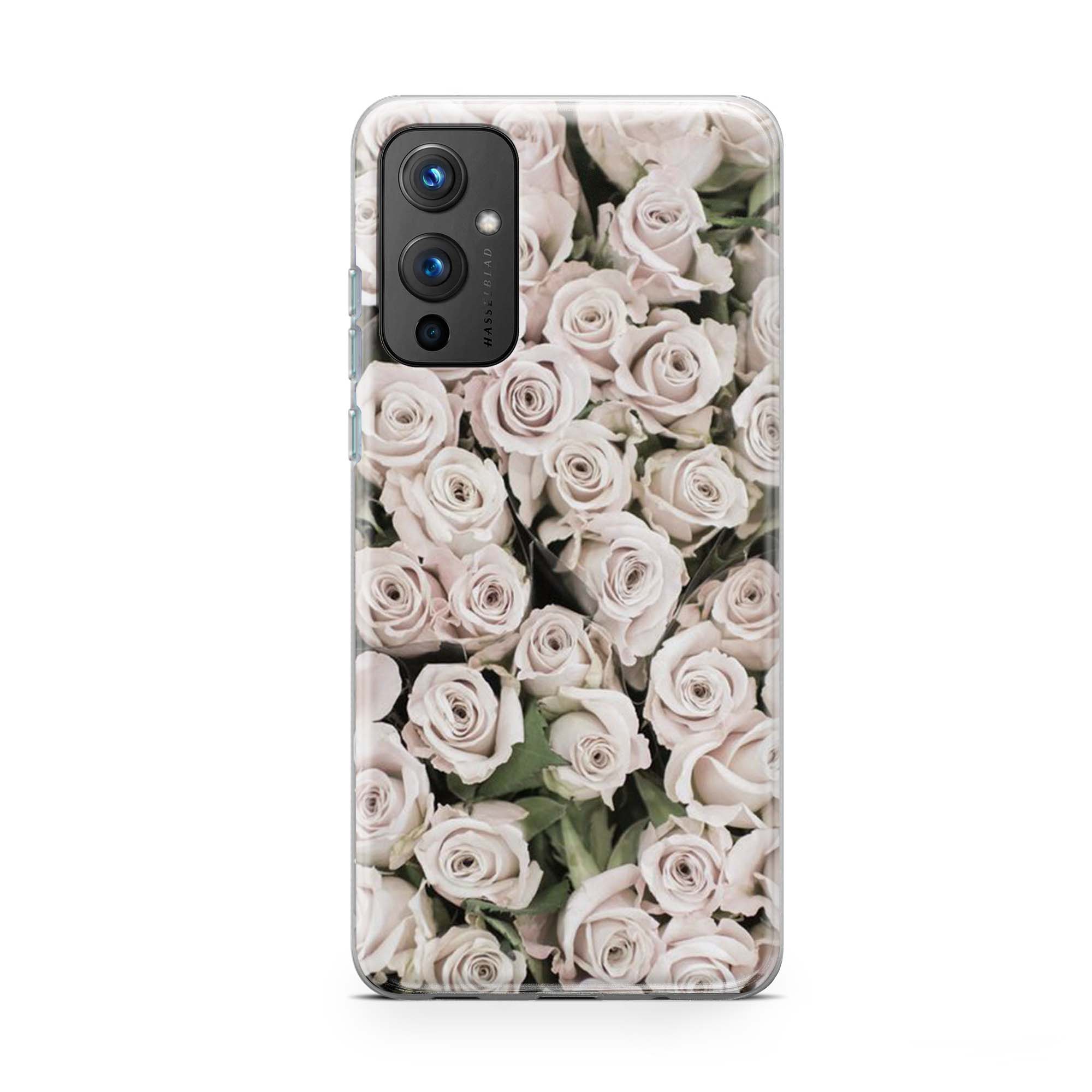 White Roses Printed Soft Phone Case White Roses Printed Soft Phone Case - Image 1