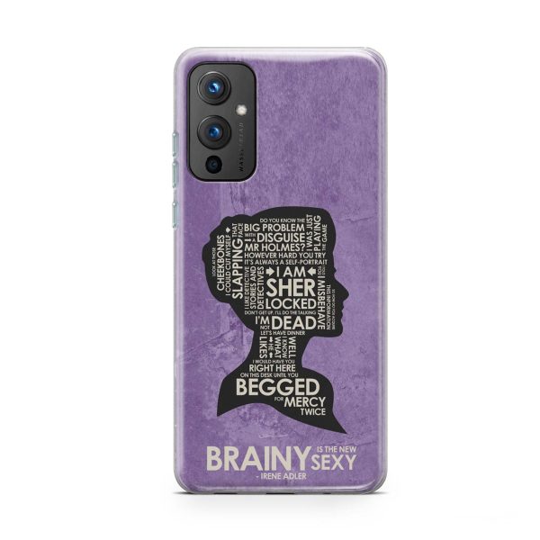 Brainy Is the New Sexy Printed Soft Phone Case