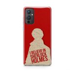 I Believe in Sherlock Holmes Printed Soft Phone Case