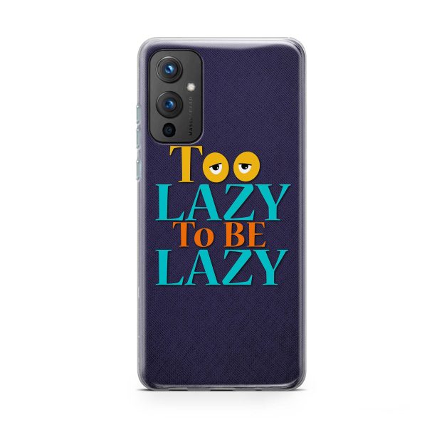 Too Lazy To Be Lazy Printed Soft Phone Case