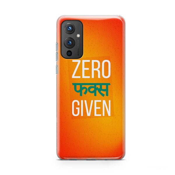 Zero F**ks GivenPrinted Soft Phone Case