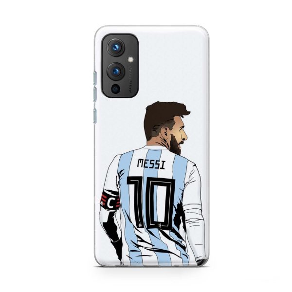 Messi Jersey 10 Back View  Soft Phone Case