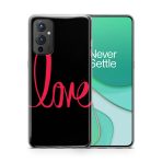 Love -Black  Soft Phone Case - Image 3