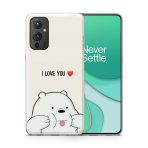 I Love You Bear Soft Phone Case - Image 3