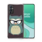 Owl With A Cat Eyes Soft Phone Case - Image 3