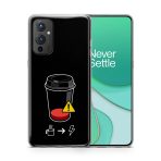 Coffee Battery Meter Printed Soft Phone Case - Image 3