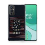 Typography - Don't Stop Printed Soft Phone Case - Image 3