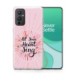 Typography - Let Your Heart Sing Printed Soft Phone Case - Image 3