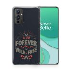 Typography - Be Wild And Free Printed Soft Phone Case - Image 3