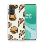 Burger Pizza Pattern Printed Soft Phone Case - Image 3