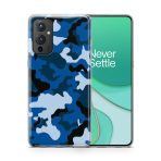 Camouflage Blue Printed Soft Phone Case - Image 3