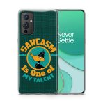 Sarcasm Is One Of My Talent Printed Soft Phone Case - Image 3