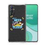All I Need Is Sleep Printed Soft Phone Case - Image 3