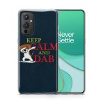 Keep Calm And DAB Printed Soft Phone Case - Image 3