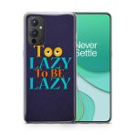 Too Lazy To Be Lazy Printed Soft Phone Case - Image 3