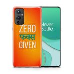 Zero F**ks GivenPrinted Soft Phone Case - Image 3