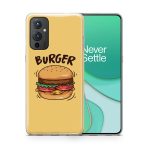 Burger Is Love Soft Phone Case - Image 3