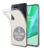 Typography - Be Awesome Today Printed Soft Phone Case - Image 2