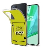 Typography- Get Back Again Printed Soft Phone Case - Image 2