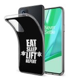 Eat Sleep Lift Repeat Printed Soft Phone Case - Image 2